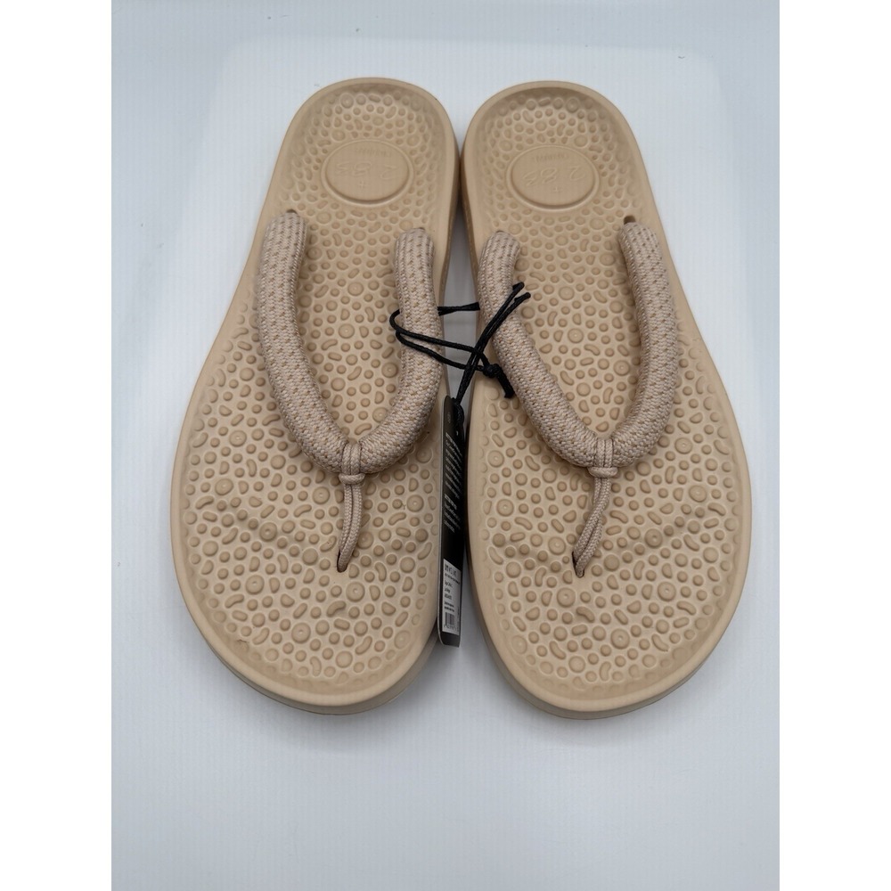 Allbirds Sugar Zeffer 2 Flip Flops, Men's 11,Women's 13,Lux Beige, SlipOn Sandal